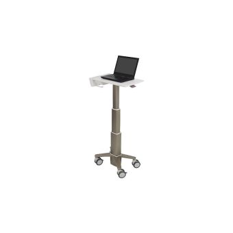 Ergotron CareFit cart - Slim - notebook - white, warm gray