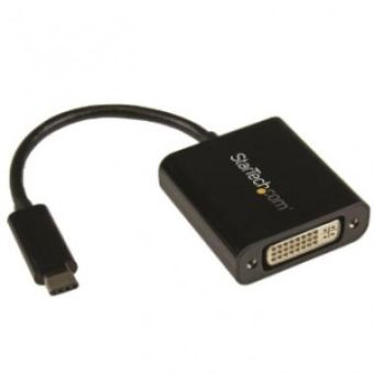 StarTech USB C to DVI Adapter - 1080p Type-C to DVI-D Converter - CDP2DVI