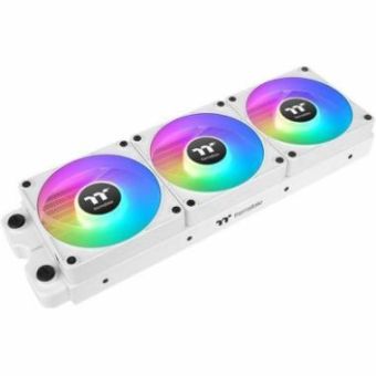 Thermaltake CL-F195-PL14SW-A CT140 EX Reverse ARGB Sync PC Cooling Fan White (3-Fan Pack) - 3 Pack