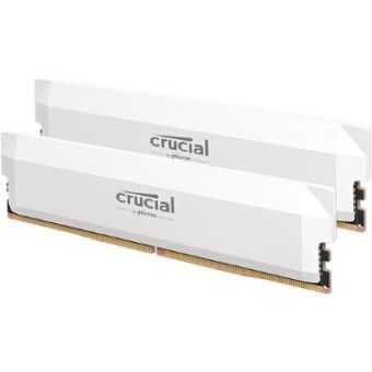 Crucial CP2K16G60C36U5W 32GB Pro Overclocking DDR5 6000 MT/s UDIMM Memory Kit (2 x 16GB, White)