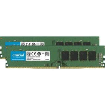 Crucial CT2K32G4DFD832A 64GB Desktop DDR4 3200 MHz UDIMM Memory Kit (2 x 32GB)