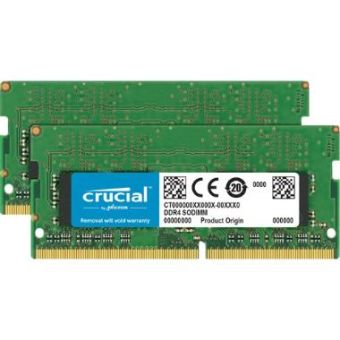 Crucial CT2K32G4SFD832A 64GB DDR4 3200 MHz SO-DIMM Memory Kit (2 x 32GB)