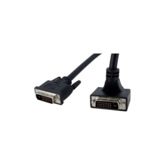 StarTech 6 ft 90 Degree Upward Angled DVI-D Monitor Cable - M/M - DVIDDMMTA6