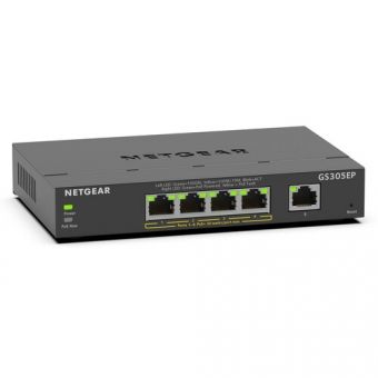 Netgear GS305EP 5-Port Gigabit PoE+ Compliant Managed Switch