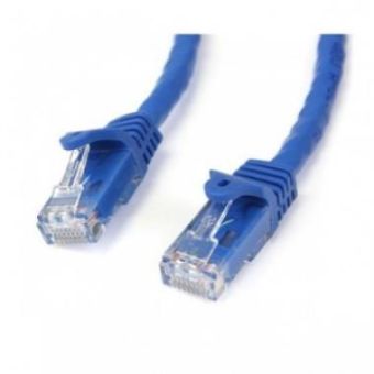 StarTech 75ft CAT6 Ethernet Cable Blue Snagless UTP CAT 6 Gigabit Cord/Wire 100W PoE 650MHz - N6PATCH75BL