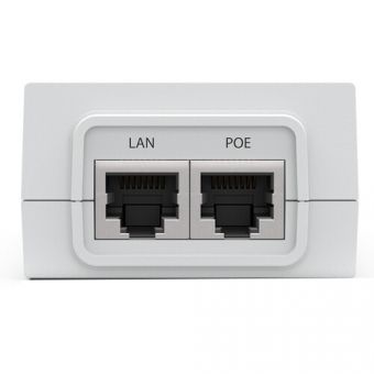 Ubiquiti Networks POE-24-30W-G-WH PoE Injector (24 VDC, 30W, White)