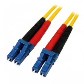 StarTech 10m Fiber Optic Cable - Single-Mode Duplex 9/125 - LSZH - LC/LC - OS1 - LC to LC Fiber Patch Cable - SMFIBLCLC10