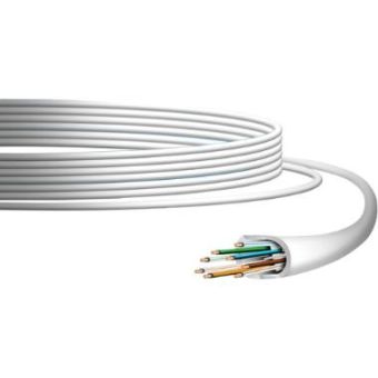 Ubiquiti Networks U-CABLE-C6-CMR UniFi Cat 6 Indoor Ethernet Cable 1,000 White