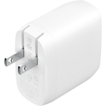 Belkin Dual USB-C Charger with PPS 60W - WCB010DQWH