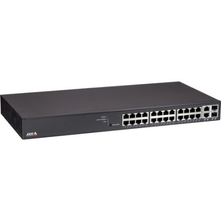 Axis Communications T8524 24-Port Gigabit PoE+ Managed Switch