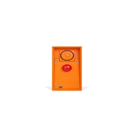 Axis Communications 2N IP Safety - 1 Button - IP intercom station - orange