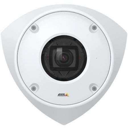 Axis Communications Q9216-SLV 4MP Outdoor Network Corner-Mount Camera with Night Vision (White)