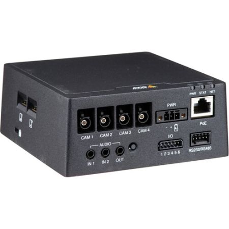 Axis Communications F9114 2nd Generation 4-Channel Main Unit with Audio & I/O for Sensor Units