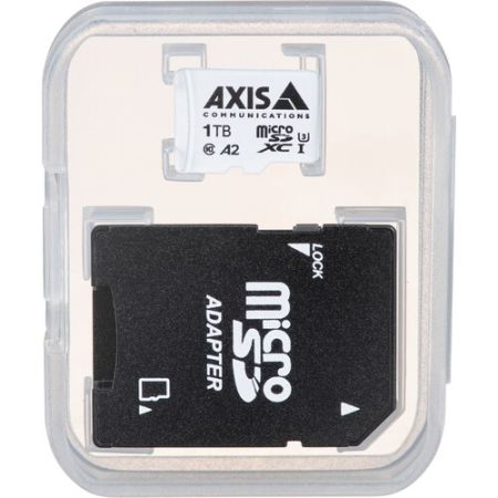 Axis Communications 1TB Surveillance UHS-I microSDXC Memory Card with SD Adapter