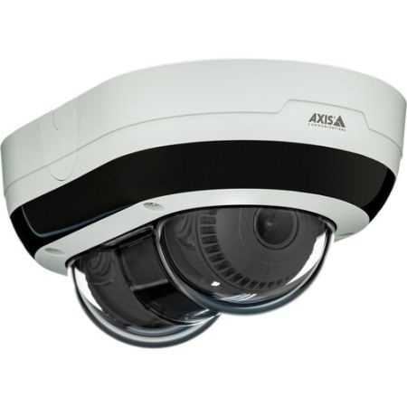 Axis Communications P4707-PLVE 5MP Outdoor Dual-Sensor Network Dome Camera with Night Vision