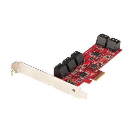 StarTech 10P6G-PCIE-SATA-CARD SATA PCIe Card 10 Port PCIe SATA Expansion Card