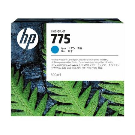 HP 1XB17A 775 Cyan 500mL Original Ink Cartridge for DesignJet Z6 Pro 64