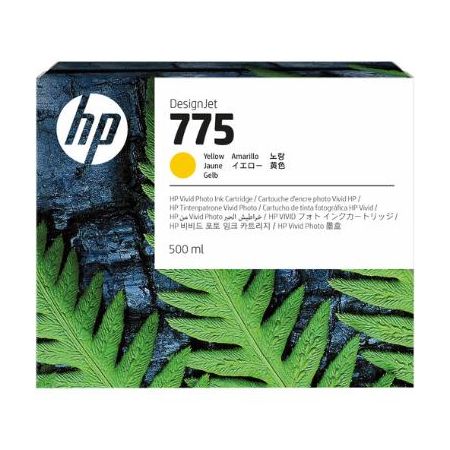 HP 1XB19A 775 Yellow 500mL Original Ink Cartridge for DesignJet Z6 Pro 64