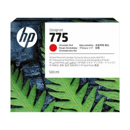 HP 1XB20A 775 Chromatic Red 500mL Original Ink Cartridge for DesignJet Z6 Pro 64