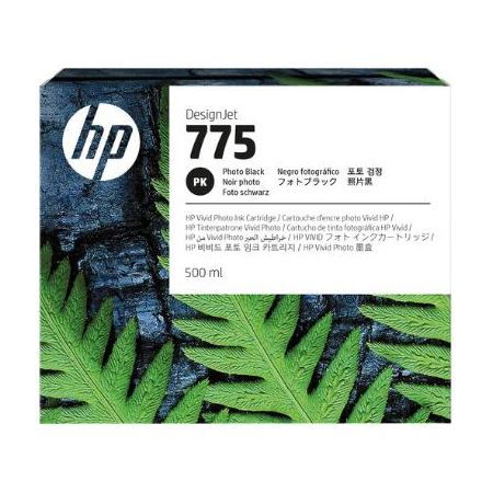 HP 1XB21A 775 Photo Black 500mL Original Ink Cartridge for DesignJet Z6 Pro 64