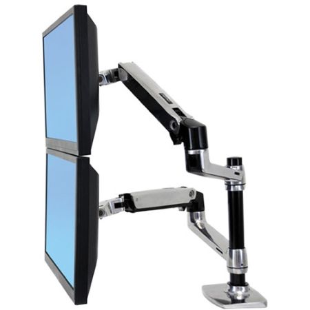 Ergotron LX Dual Stacking Arm for Displays up to 24