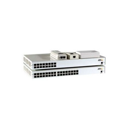 Axis Communications 5012-004 Power over Ethernet Midspans (8 Ports, IEEE 802.3af)