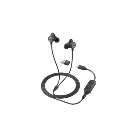 Logitech Zone Wired Earbuds - headset