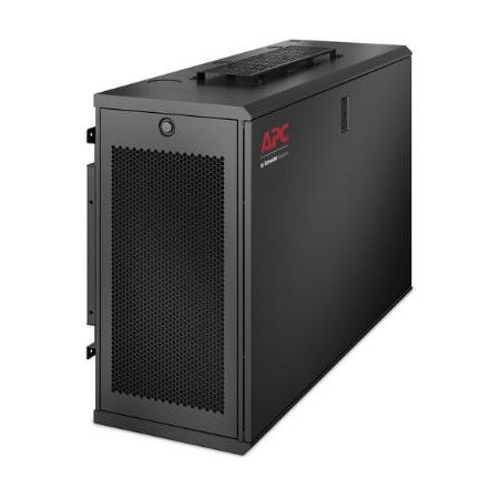 APC NetShelter WX 6U Low-Profile Wallmount Enclosure 120V Fans (6 RU)