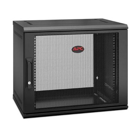 APC NetShelter WX 9U Single-Hinged Wall-Mount Enclosure (400mm Deep, 9 RU)