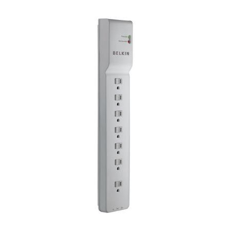 Belkin Surge Protector - 6 Outlets, 6ft Cord (BE107200-06)