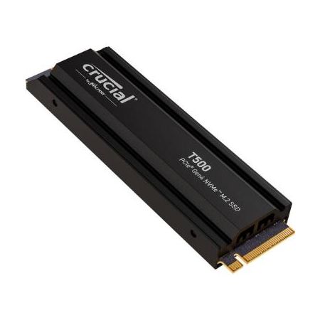 Crucial CT1000T500SSD5 1TB PCIe 4.0 x4 M.2 Internal SSD with Heatsink