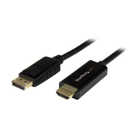 StarTech DisplayPort Male to HDMI Male Cable (3.3') - DP2HDMM1MB