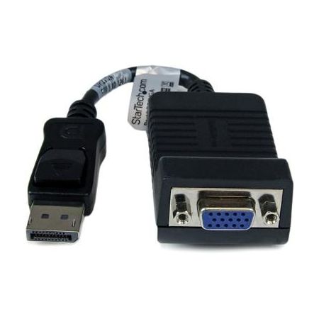 StarTech DisplayPort to VGA Video Adapter Converter (Black) - DP2VGA