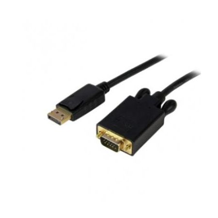 StarTech 10ft DisplayPort to VGA Cable - Active DP to VGA Adapter Cable - 1080p Video Converter - DP2VGAMM10B