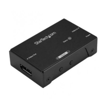 StarTech DisplayPort Signal Booster - DisplayPort Extender - DP Video Signal Amplifier - 4K 60Hz - DPBOOST