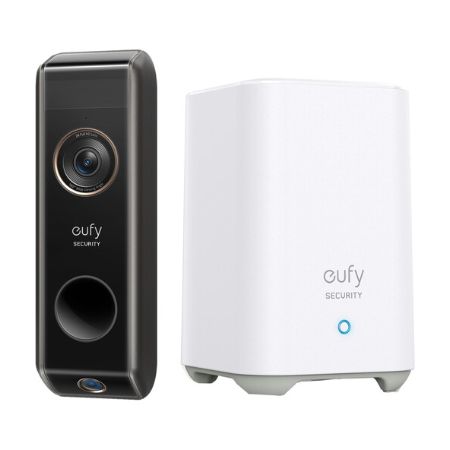 Eufy E8213J11 Security S330 2K Wi-Fi Battery-Powered Video Doorbell & HomeBase 2 Kit