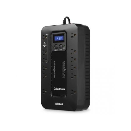 CyberPower EC850LCD Ecologic Series Uninterruptible Power Supply