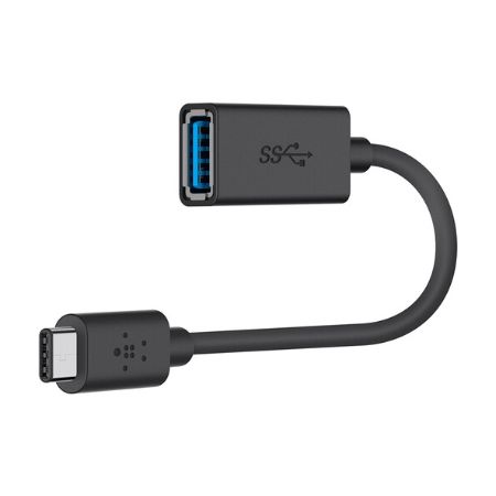 Belkin 3.0 USB-C to USB-A Adapter (USB-C Adapter) - F2CU036BTBLK