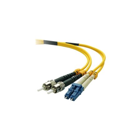 Belkin Singlemode Duplex Fiber Patch Cable ST-LC - 3.0 Meters - F2F802L0-03M