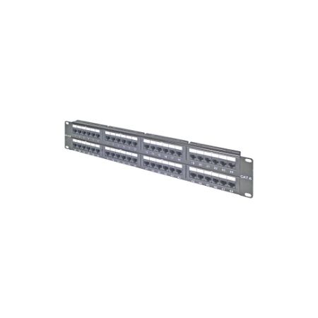 Belkin 48-port Cat 5e Patch Panel - Black (F4P638-48-AB5)