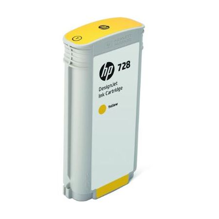 HP F9J65A 728 Yellow DesignJet Ink Cartridge (130ml)