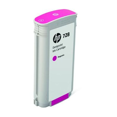 HP F9J66A 728 Magenta DesignJet Ink Cartridge (130ml)