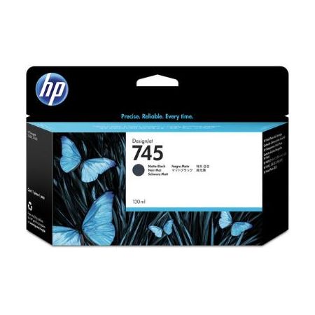 HP F9J99A 745 DesignJet Matte Black Ink Cartridge (130mL)