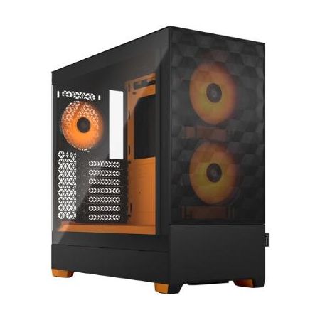 Fractal Design FD-C-POR1A-05 Pop Air RGB Mid-Tower Case (Orange Core)