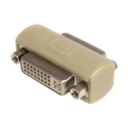 StarTech DVI-I Female to Female Adapter (Beige) - GCDVIIFF