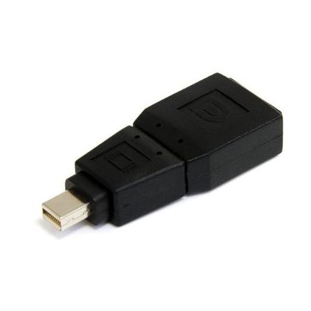 StarTech Mini DisplayPort Male to DisplayPort Female Adapter Converter (Black) - GCMDP2DPMF