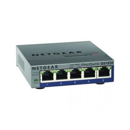 Netgear ProSafe Plus 5-Port Gigabit Ethernet Switch