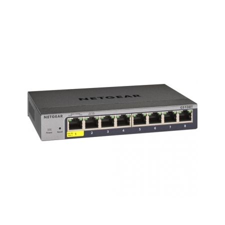 Netgear GS108Tv3 8-Port Gigabit Managed Network Switch