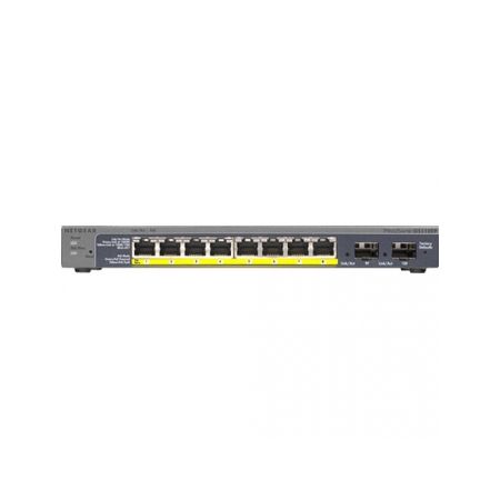 Netgear ProSAFE GS110TP 8-Port Gigabit PoE-Compliant Managed Switch with SFP