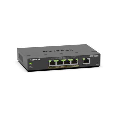 Netgear GS305EP 5-Port Gigabit PoE+ Compliant Managed Switch